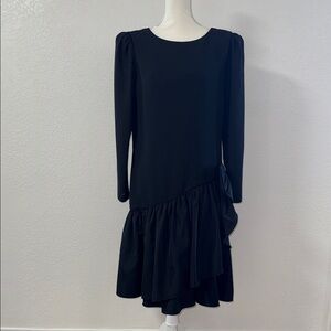 HUEY WALTZER FOR DARCY Elegant Black Women's Dress